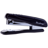 Степлер №24/6-26/6 25л Berlingo пластиковый корпус, черный H3530/12/Китай