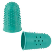 Напальчники резиновые с отверстиями 10шт 20мм зеленые STAFF EVERYDAY 227965/Китай Напальчники резиновые с отверстиями 10шт 20мм зеленые STAFF EVERYDAY 227965/Китай