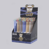 Ручка шариковая "deVENTE. Cool Bear" 0,7мм на масляной основе синяя 5073444/36/Китай