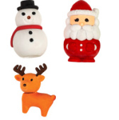 Ластик "Новый год" синтетич каучук 34.5x21мм CENTRUM 89678/24/Китай Ластик "Новый год" синтетич каучук 34.5x21мм CENTRUM 89678/24/Китай