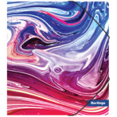 Папка на резинке А5 Berlingo Liquid Wave 600мкм с рисунком FB5_A5S02/12/Китай