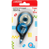 Корректор роллер "deVENTE" 5ммx10м черно-синий полупрозрачный корпус 4062107/12/Китай