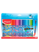 Фломастеры 24цв MAPED COLOR'PEPS OCEAN LIFE 845703/12/Франция Фломастеры 24цв MAPED COLOR'PEPS OCEAN LIFE 845703/12/Франция