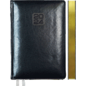 Ежедневник A5 2024 352стр "deVENTE. Bravo" белая бумага иск кожа синий 2232405/Россия Ежедневник A5 2024 352стр "deVENTE. Bravo" белая бумага иск кожа синий 2232405/Россия