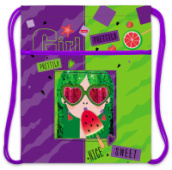 Мешок для обуви 34х47см 1отд Сочный арбуз Hatber NMn_23040/12/Россия