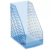 Вертикальный накопитель СТАММ XXL тонир.голубой-16 см-ЛТ904/4/Россия