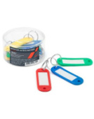 Брелок для ключей офисный малый 21*60 мм.12шт. Хатбер PB_00001/12/