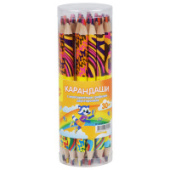 Карандаш многоцветный Мульти-Пульти Енот и радуга утолщ двусторон CP_33725/30/Китай Карандаш многоцветный Мульти-Пульти Енот и радуга утолщ двусторон CP_33725/30/Китай