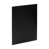 Папка А4 10 файлов 9мм 500мкм пластик черная СТАММ ММ-32192/90/Россия