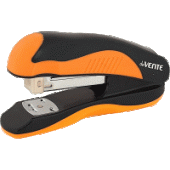 Степлер "deVENTE. MonoChrome" 24/6&26/6 20л пластик черный с неоновым оранжевым 4142002/Китай