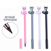 Карандаш вечный КОШЕЧКИ ассорти Mazari M-7076/12/Китай