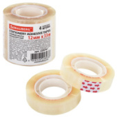 Скотч 12мм х 33м BRAUBERG 4шт. прозрачный 228761/Китай Скотч 12мм х 33м BRAUBERG 4шт. прозрачный 228761/Китай