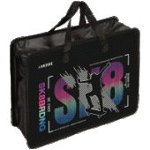 Папка для тетрадей A4 "deVENTE. Skateboarding" с расширением 10см на молнии пластик 400мкм 8054454/К