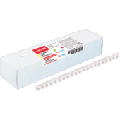 Пружина для переплета пластик 14мм круглая белая 100шт "deVENTE" 4125508/10/Китай Пружина для переплета пластик 14мм круглая белая 100шт "deVENTE" 4125508/10/Китай