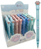 Карандаш авто DE-85 "Лапка" 0,5мм HB ассорти 330194/48/Китай