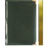Ежедневник A5 2025 336стр "deVENTE. Bellagio" белая бумага иск кожа зеленый 2232511/12/Кита