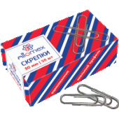 Скрепки 50мм "Attomex" овальные оцинкованные 50шт 4135303/10/Китай Скрепки 50мм "Attomex" овальные оцинкованные 50шт 4135303/10/Китай