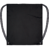 Мешок для обуви "Attomex" 34,5x42см 1отд водоотталкивающая ткань черная 7040722/Китай