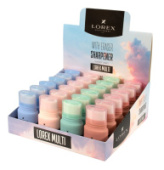 Точилка LOREX MULTI SUNSET VIBES с ластиком LXSRMU-SV/24/Россия