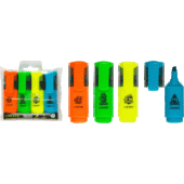 Набор текствыделителей 4цв "deVENTE. SuperHero" 1-5мм 5045336/12/Китай Набор текствыделителей 4цв "deVENTE. SuperHero" 1-5мм 5045336/12/Китай