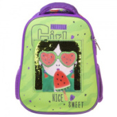 Рюкзак ERGONOMIC light Сочный арбуз 38Х29Х15см EVA материал 2отд 2карм Hatber NRk_71017/Китай Рюкзак ERGONOMIC light Сочный арбуз 38Х29Х15см EVA материал 2отд 2карм Hatber NRk_71017/Китай