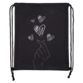 Мешок для обуви 1отд 40*50 Hearts КОКОС 230274/Китай