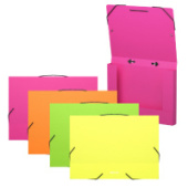 Папка портфель A4 на рез.пласт. ErichKrause® Matt Neon ассорти 50391/4/Россия