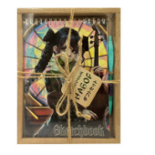 Набор скетчбук А5 60л Вэнсдэй  + Ручка шариковая автомат CENTRUM 73228/Россия