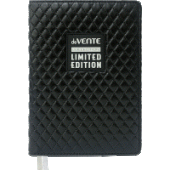 Ежедневник A5 320стр недатир "deVENTE. Tailor" белая бумага иск кожа черный  2234441/Россия