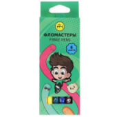 Фломастеры 6цв Влад А4 "ECO" Хатбер FP_087480/24/Китай