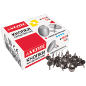 Кнопки "deVENTE" 10,5мм никелированные 50шт 4132403/Китай