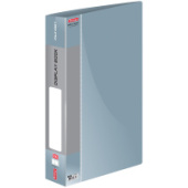 Папка А4 100 файлов 30мм серая 800мкм STANDARD МТ2452/18/Китай