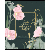 Тетрадь A4 96л кл "deVENTE. Flowers" на спирали зеленая 2058104/5/Россия Тетрадь A4 96л кл "deVENTE. Flowers" на спирали зеленая 2058104/5/Россия