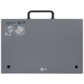 Портфель А4 13отд Berlingo Skyline серый 700мкм MF4201_c/Россия