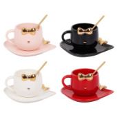 Набор посуды 3 предмета Бантик ассорти 4 вида КОКОС 231643/Китай