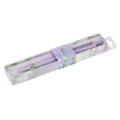 Ручка подарочная авто сиреневый корпус FIORENZO Весна синяя 232023/50/Китай