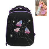 Ранец ERGO First Бабочки в руке эргоном 2отд 37*29*17 КОКОС 240504/Китай