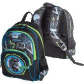 Рюкзак "Attomex. Basic. T-Rex Dino" 38x27x17см 14л 450г 1отд эргоном 7033443/Китай