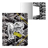 Папка A4 на резинках пластик ErichKrause® Dinosaur Park 52892/4/Россия