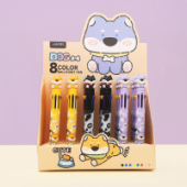 Ручка шариковая автоматическая 8 в 1 "deVENTE. Doggy" 0,7мм 8цв на масляной основе 5071403/24/Китай Ручка шариковая автоматическая 8 в 1 "deVENTE. Doggy" 0,7мм 8цв на масляной основе 5071403/24/Китай