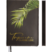 Ежедневник A5 320стр недатир "deVENTE. Tropicana" белая бумага иск кожа 2234492/Россия