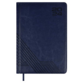 Ежедневник А5 2024 176л ESCALADA САРИФ СИНИЙ кожзам 63739/Россия