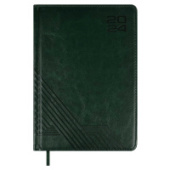 Ежедневник А5 2024 176л ESCALADA САРИФ ЗЕЛЁНЫЙ кожзам 63741/Россия