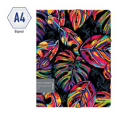 Папка на резинке А4 Berlingo Neon Paradise 600 мкм с рисунком FB4_A4081/Китай