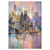 Записная книжка 140x200мм 80л МЕГАПОЛИС тв переплёт Феникс+ 61616/24/Россия Записная книжка 140x200мм 80л МЕГАПОЛИС тв переплёт Феникс+ 61616/24/Россия