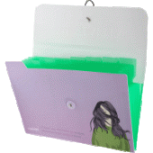 Папка A4 с резинкой 8отд "deVENTE. Mentality" 600мкм фактура "песок" с рисунком 3070230/Китай