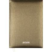 Ежедневник A5 2025 336стр "Attomex. Regent" белая бумага бумвинил золото 2332563/12/Китай