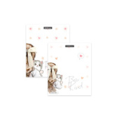 Набор обложек 10шт. ErichKrause® Lovely Friends для тетр. и дневн.,/55183/ 212х347мм,цв.ассорти