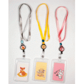 Бейдж "deVENTE. Cute Fox" пластик 120x70мм вертикальный ассорти 3диз 8093326/Китай