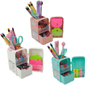 Подставка "deVENTE. Fridge" 10×8,5×14см фигурная пластик ассорти 3цв 4104313/Китай